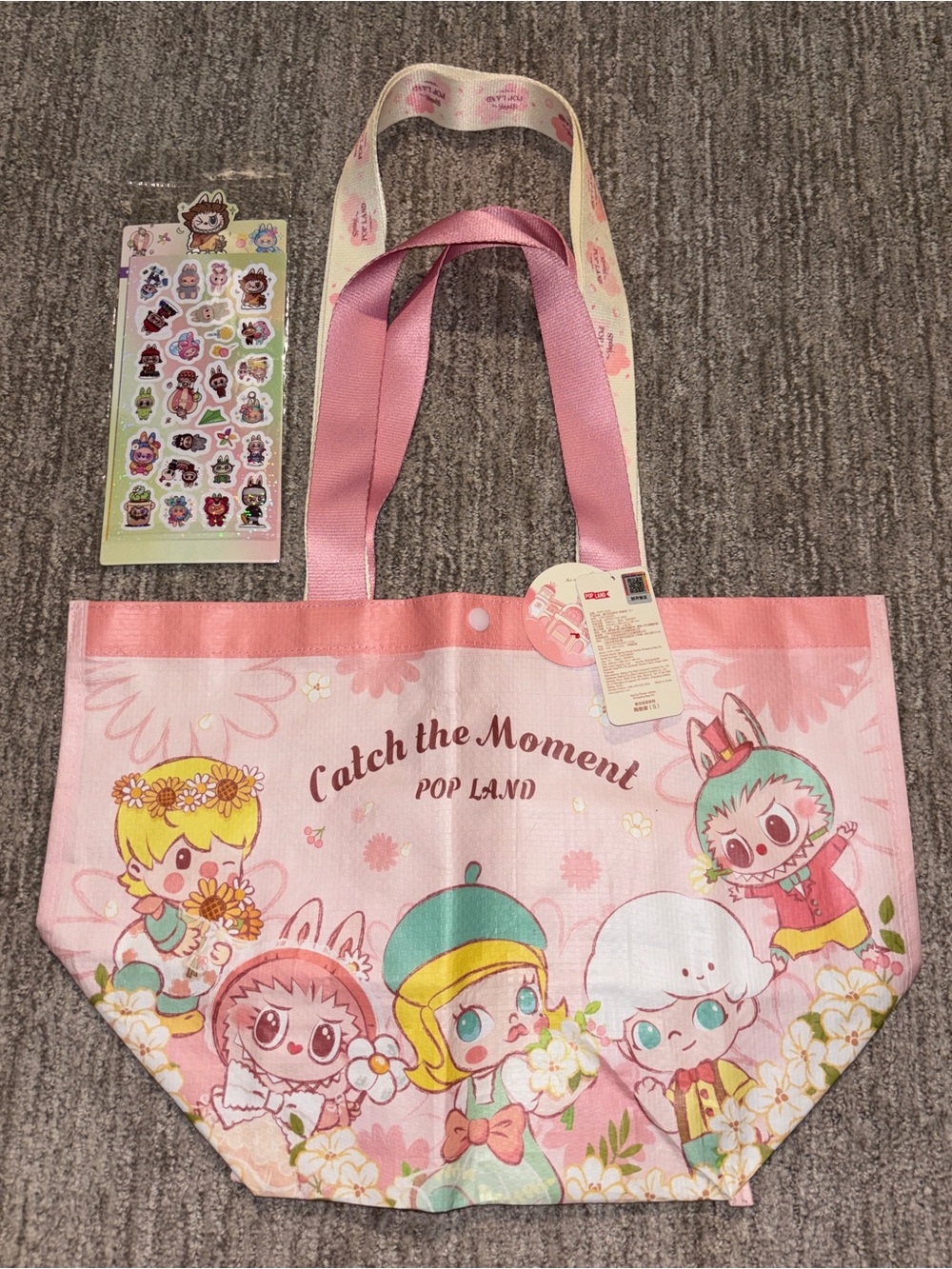 New Pop Land Spring Flower Series Shopping Bag - Picture 2 of 8